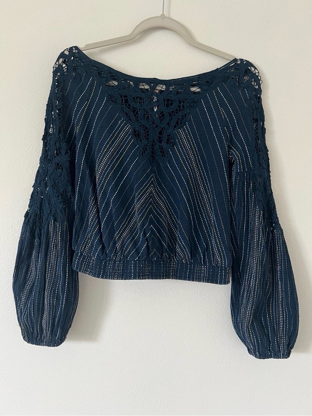 Free People Floating Memories Blouse